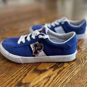 Polo Ralph Lauren P Wing Letterman Logo sz 1 1/2Y